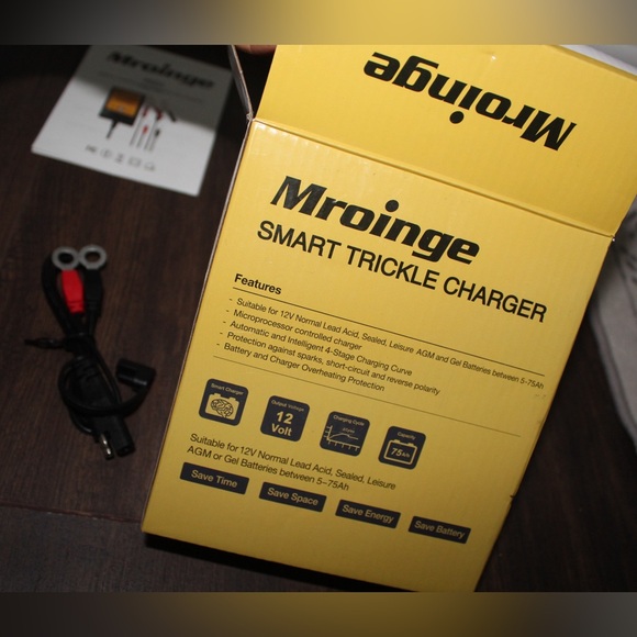 Mroinge Smart Trickle Charger/cable - Picture 3 of 4
